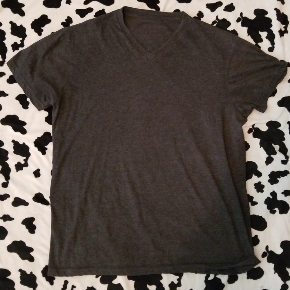 Grey vneck
